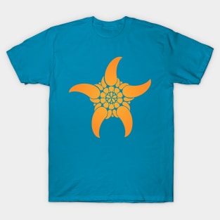 Orange Starfish T-Shirt